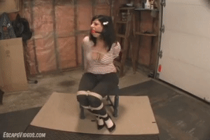 www.escapevideos.com - Charlotte Ball Gagged Fondled thumbnail